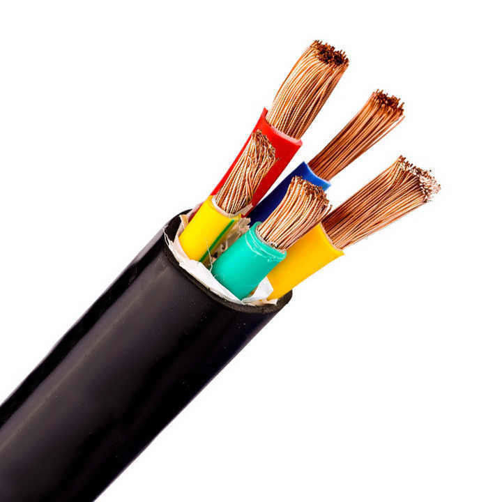 300/500V Therm 105 Celsius-600 Heat-Resistant PVC Control Cable for Industrial and Construction Use