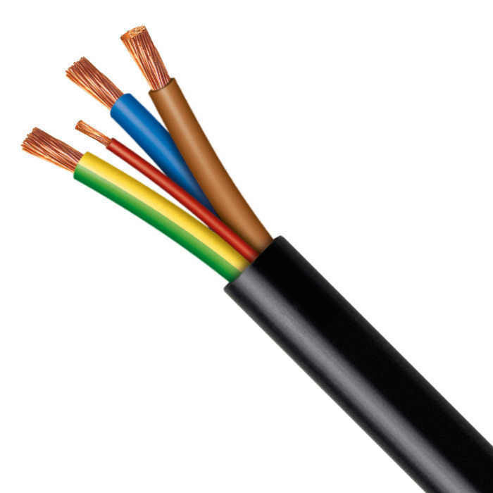 300/500V Therm 105 Celsius-600 Heat-Resistant PVC Control Cable for Industrial and Construction Use
