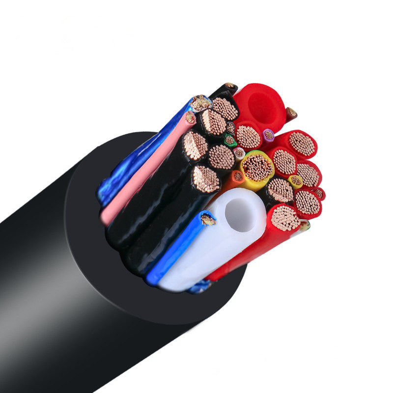 Single Core Shielded Electric Car Wire EV Cable 6AWG 14AWG Energy High Voltage Wire Silicone Rubber Jacket