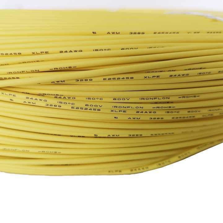 UL3289 24AWG Power Cables Electrical Wires Supplies Cable 2.5mm Heat Copper Automotive Wire EV Battery Harness