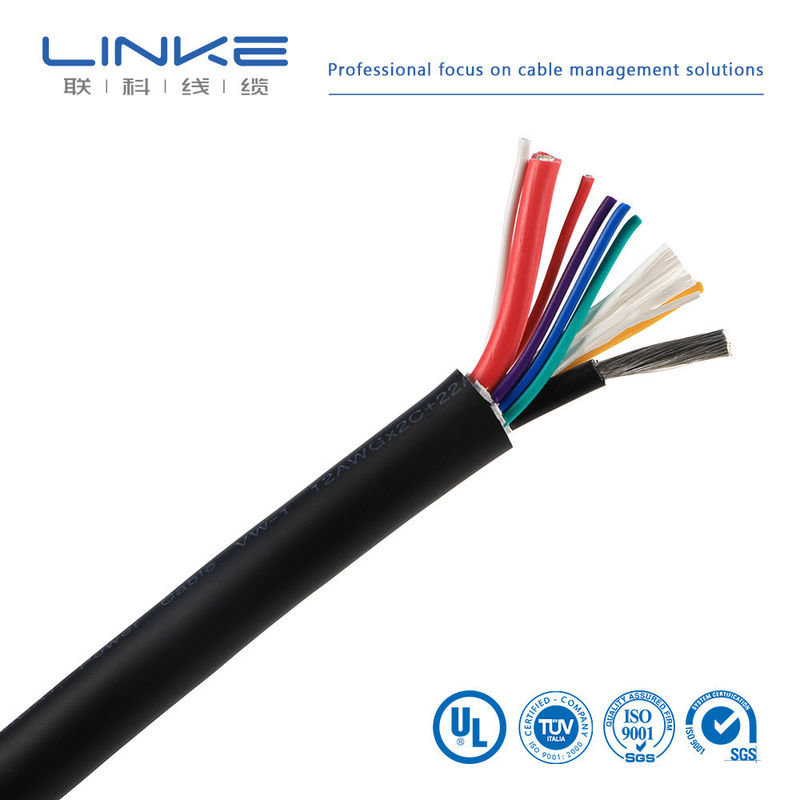 High Voltage Dual Shielding Tinned Copper Automotive Cable for Low and Medium Voltage Applications