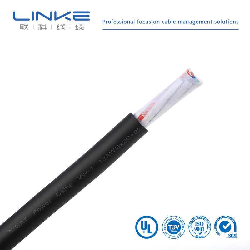 High Voltage Dual Shielding Tinned Copper Automotive Cable for Low and Medium Voltage Applications