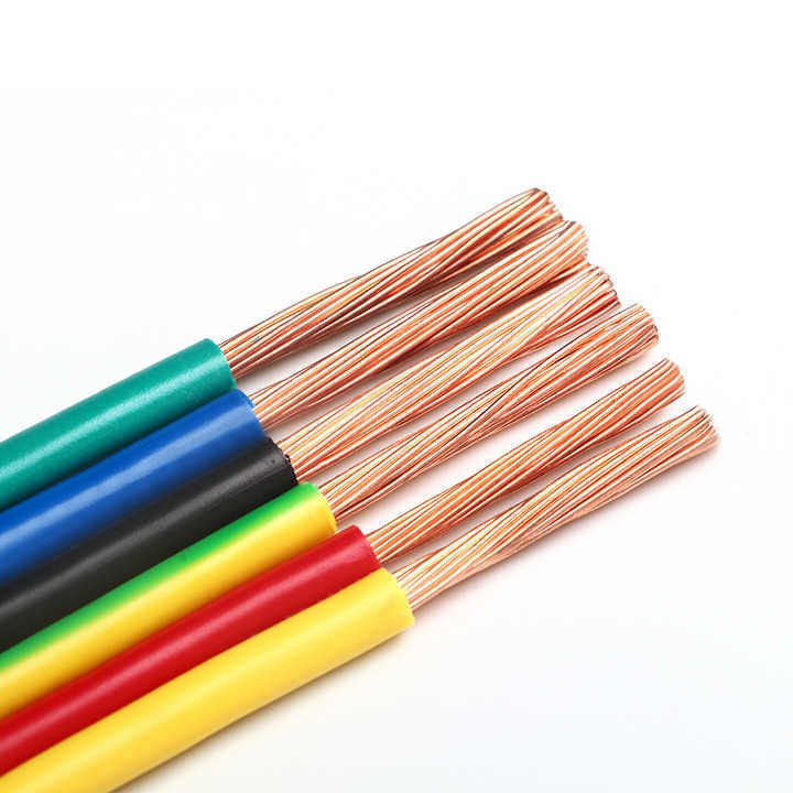 Fire Resistant Electrical Wire with 1.5mm 2.5mm Tinned Copper Conductor and PVC Insulation