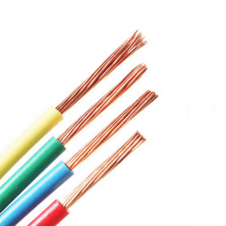 LK-604 Direct Supply 2.5mm Single Core Tinned Copper Electrical Wire with 300-600V Rated Voltage PVC Insulated Copper Cable