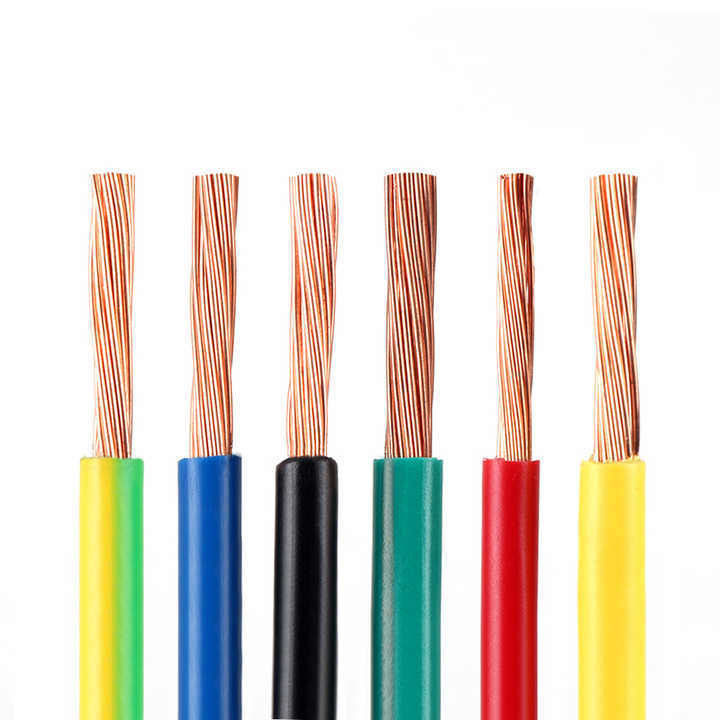 LK-604 Direct Supply 2.5mm Single Core Tinned Copper Electrical Wire with 300-600V Rated Voltage PVC Insulated Copper Cable