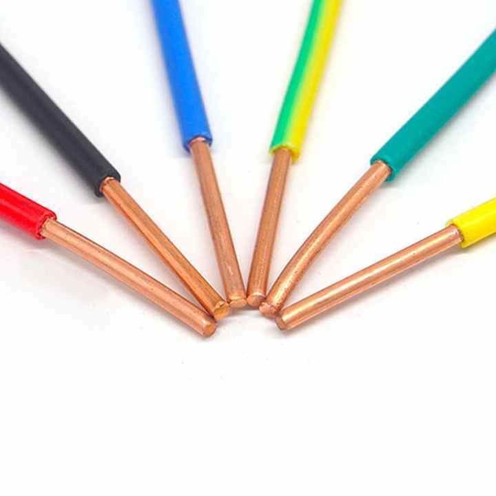 LK-604 Direct Supply 2.5mm Single Core Tinned Copper Electrical Wire with 300-600V Rated Voltage PVC Insulated Copper Cable