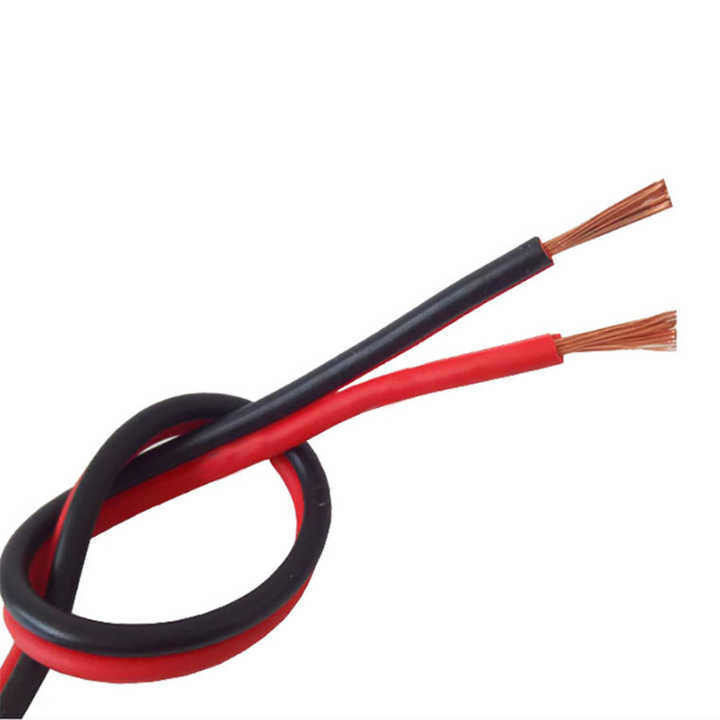 UL2468 PVC Insulation 2 Core Copper Speaker Wire Flexible Cable 300V Rated