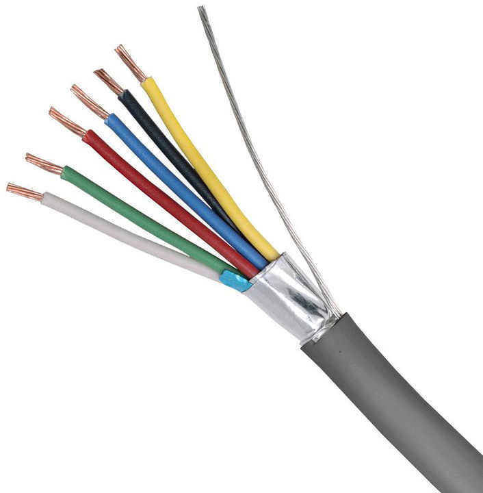PVC Insulation Kvv Electrical Wire Cable 1.5sqmm For Multiple Cores
