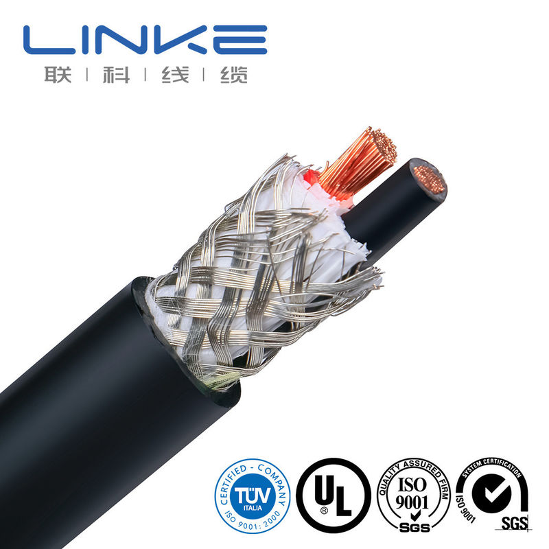 UL2661 PVC Jacketed Multicore Power Cable with Shielded Al Foil Braided and Copper Conductor
