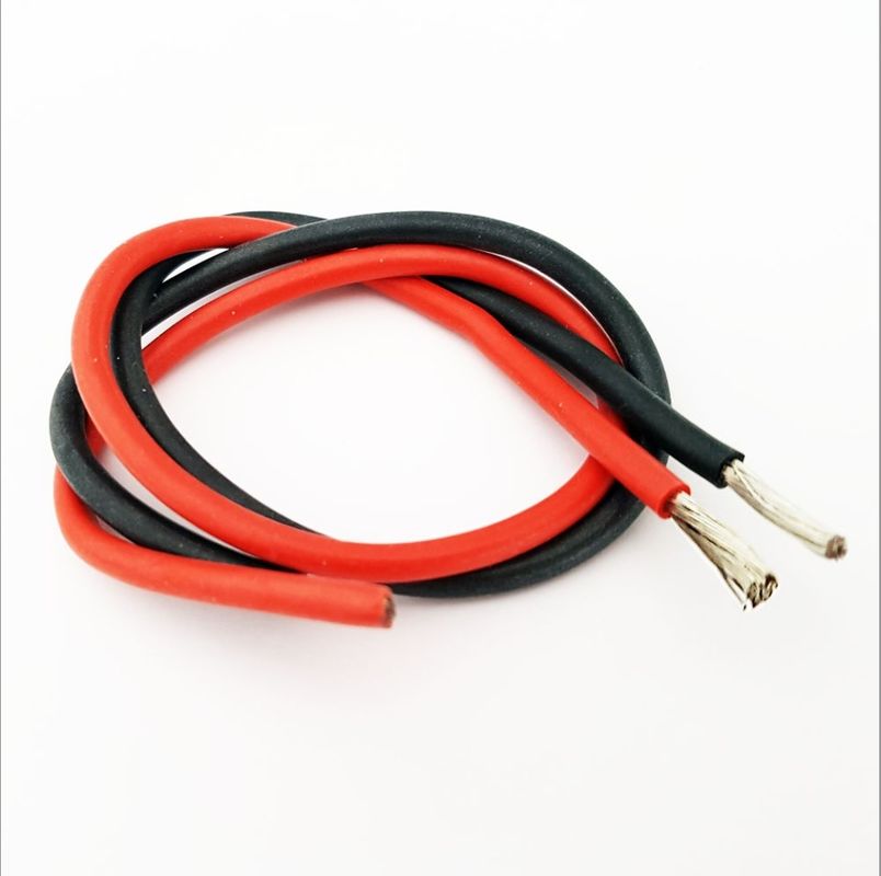 Wear Resistant Silicone Insulated Copper Cable for Electrical Installations High flexibility silicone wire