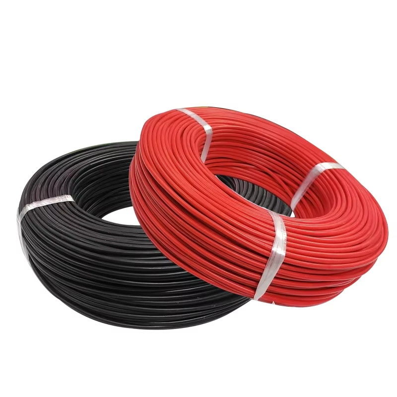 Tinned Copper High Temperature Silicone Wire with Multiple AWG Sizes for Industrial Applications