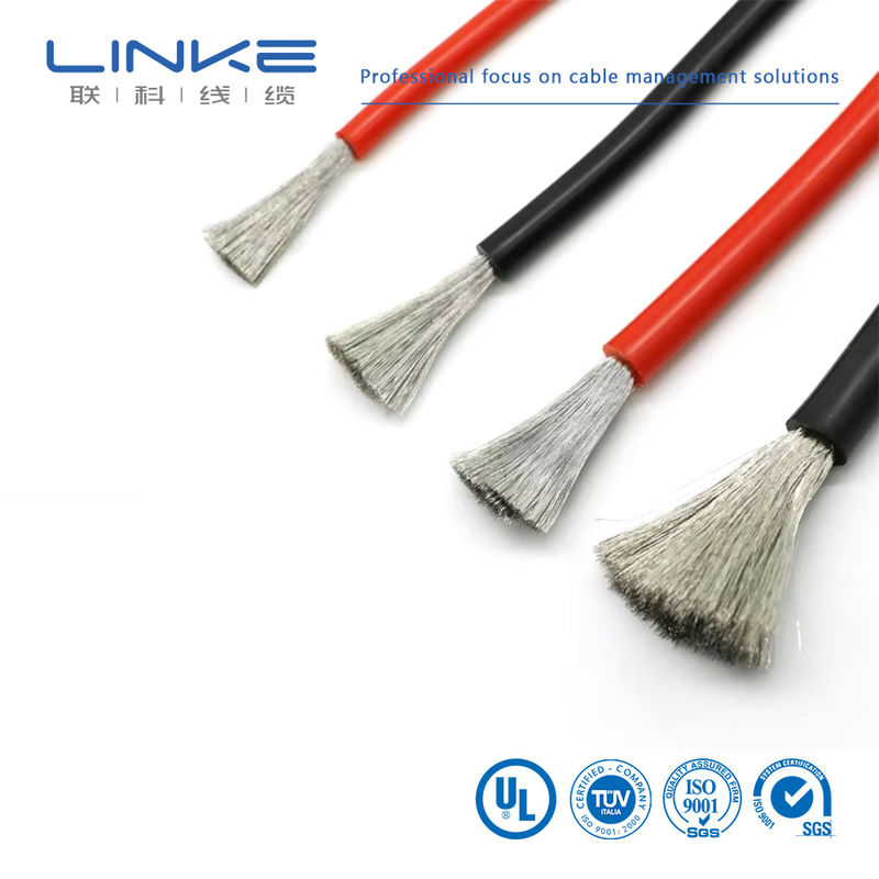UL3512 Tinned Copper High Temperature Silicone Wire with Multiple AWG Sizes for Industrial Applications
