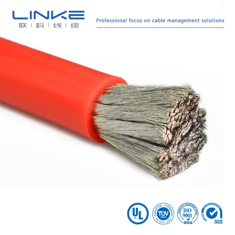 UL3512 Tinned Copper High Temperature Silicone Wire with Multiple AWG Sizes for Industrial Applications