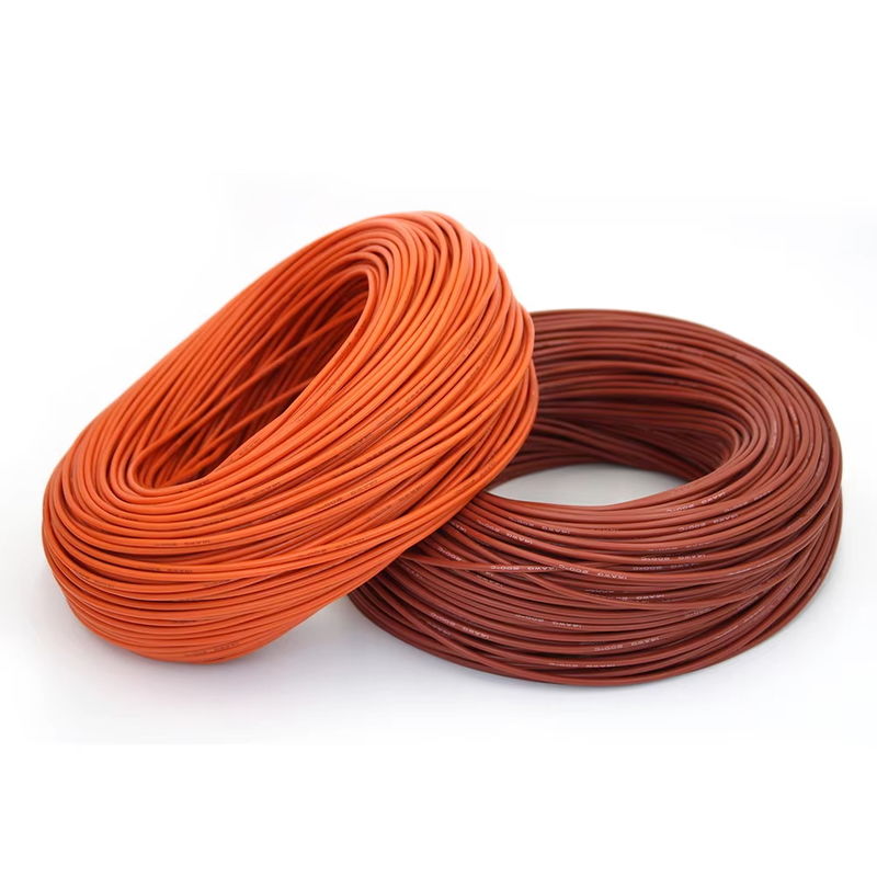 Tinned Copper High Temperature Silicone Wire with Multiple AWG Sizes for Industrial Applications