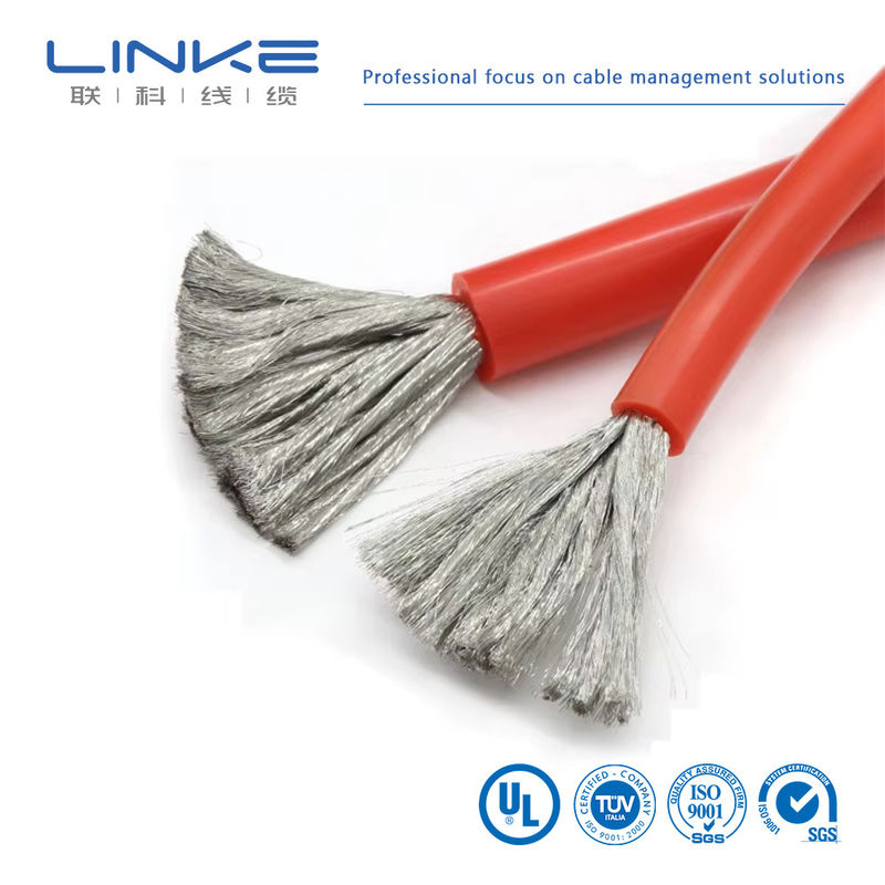 Extra soft silicone wire 16 14 13 12 11 10 8 7 9 6 tinned copper 4/3/2AWG high temperature resistant wire