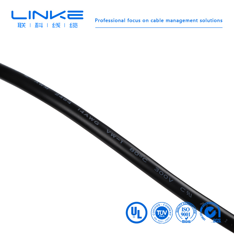 UL2464 PVC Shielded Signal Cable 18awg-30awg 2/3/4 Core Electronic Wire 22awg-24awg 24awg 28awg 30awg