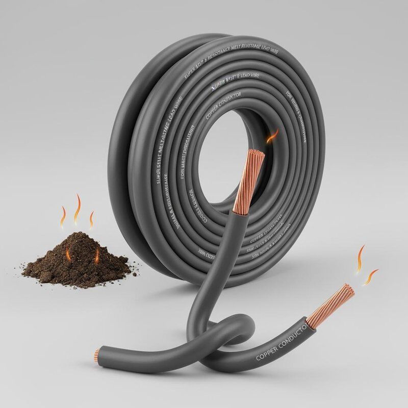 Super Soft Heat Resistance Melt Resistance Lead Wire with Copper Conductor for Heating and Underground Applications