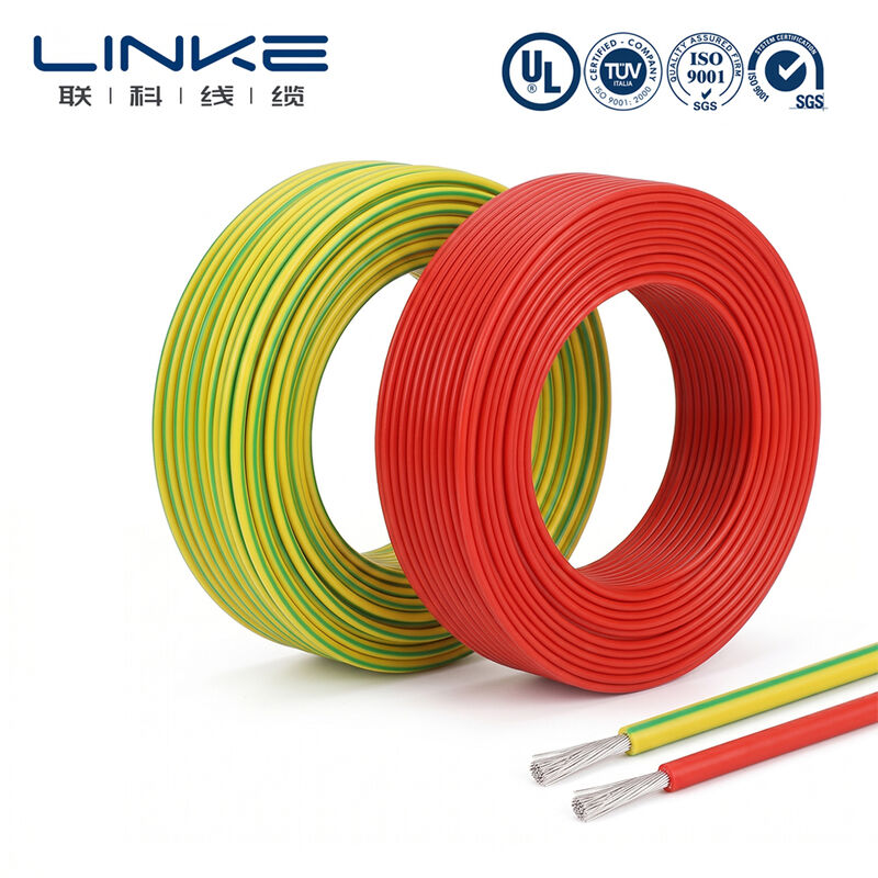 UL1007 Electronic Hook-Up Wire with Tinned Copper Conductor 300V Rated and Customizable PVC Sheath