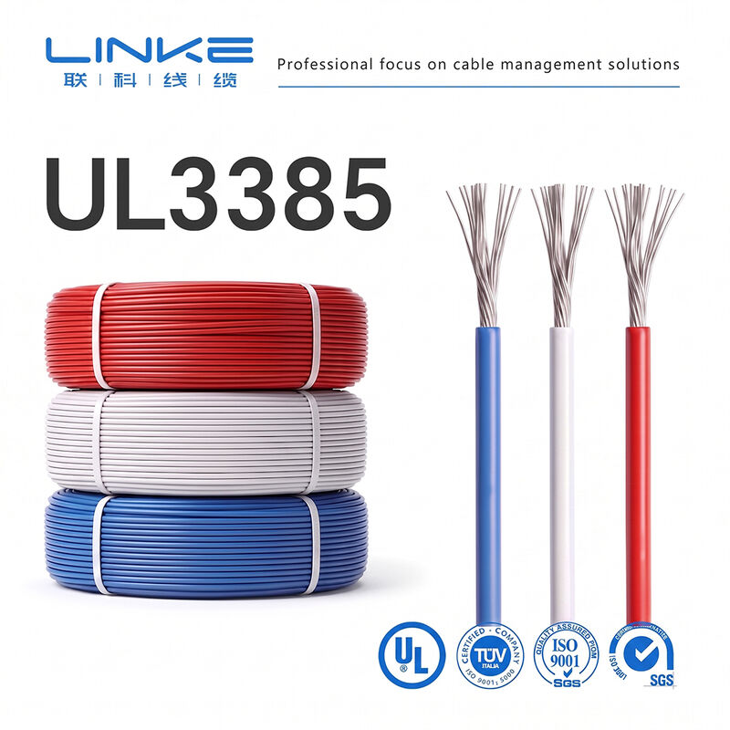 UL 3385 Halogen-Free Flexible Electronic Cable with 600V/1000V Current for Appliance Internal Wiring